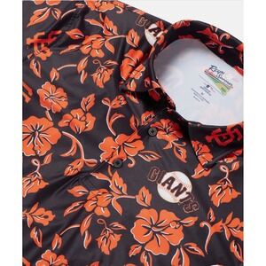 NEW Reyn Spooner | XL MLB San Francisco Giants | Floral Performance Polo Shirt